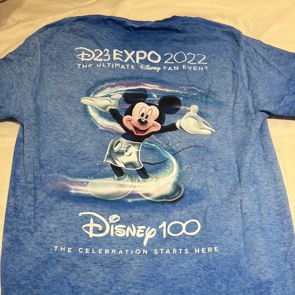 Blue Crew Neck Short Sleeve T-Shirt - Picture 2 of 2